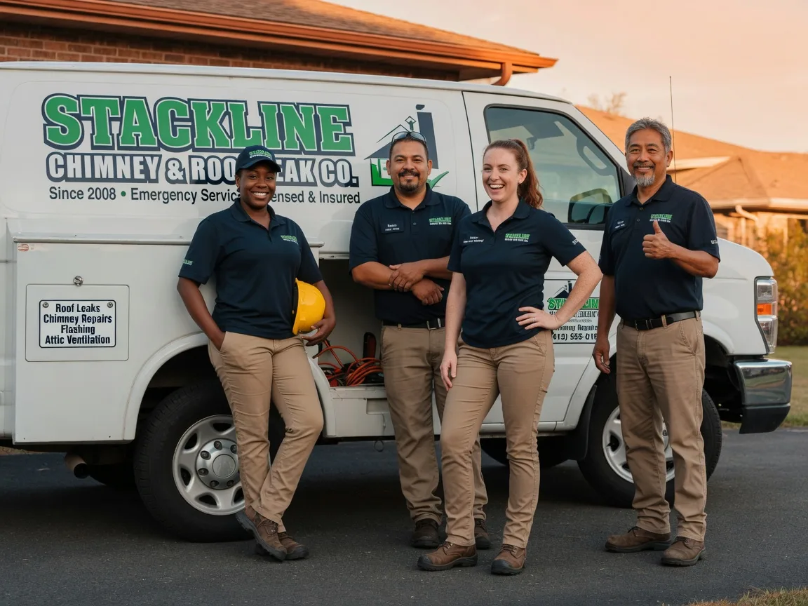 Chimney flashing repair company in Ridgeville, IN